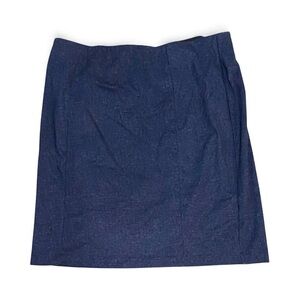 Elle Denim Look Pencil Skirt